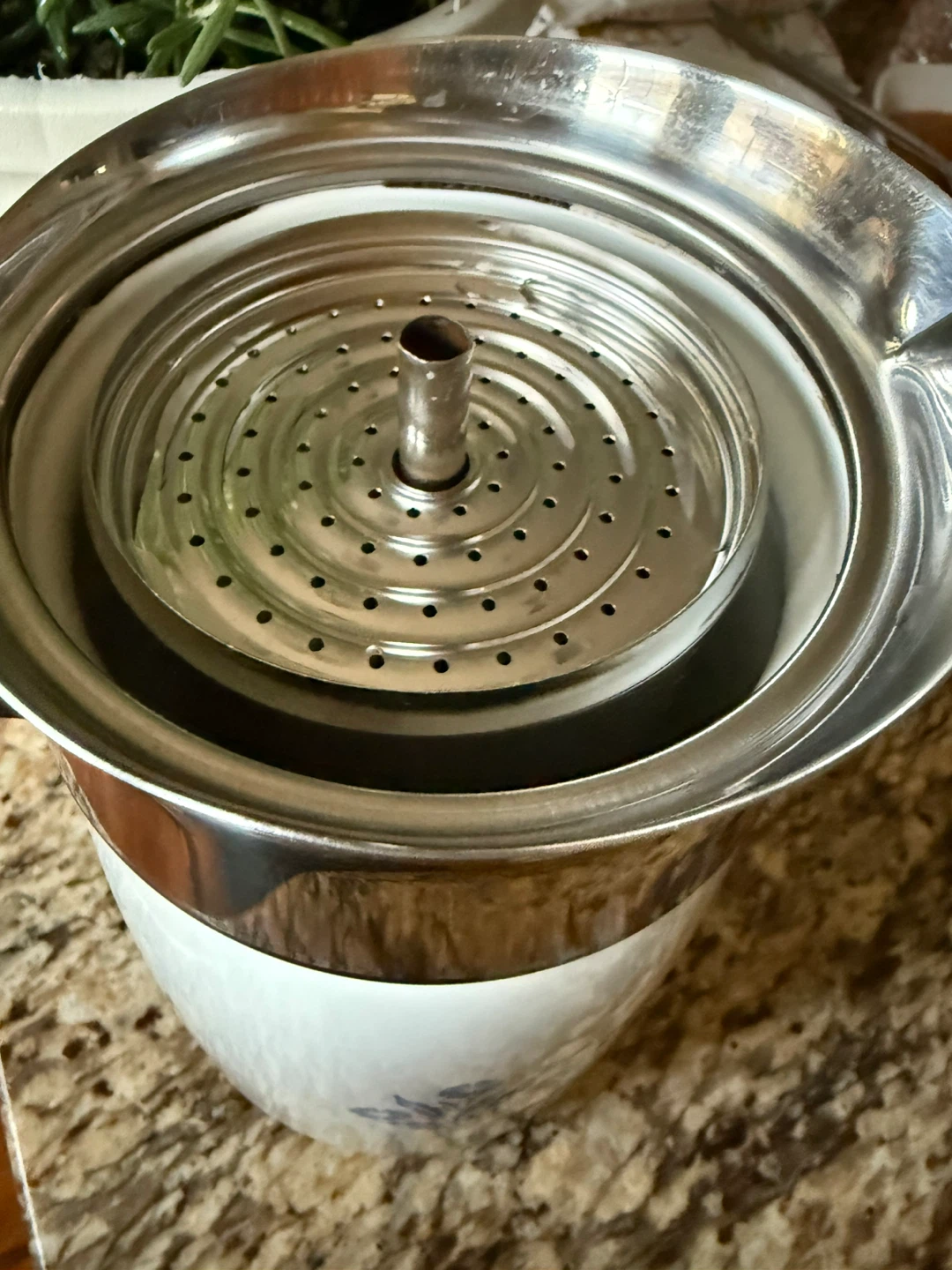 CorningWare Percolator Coffee Pot with Lid - photo 3