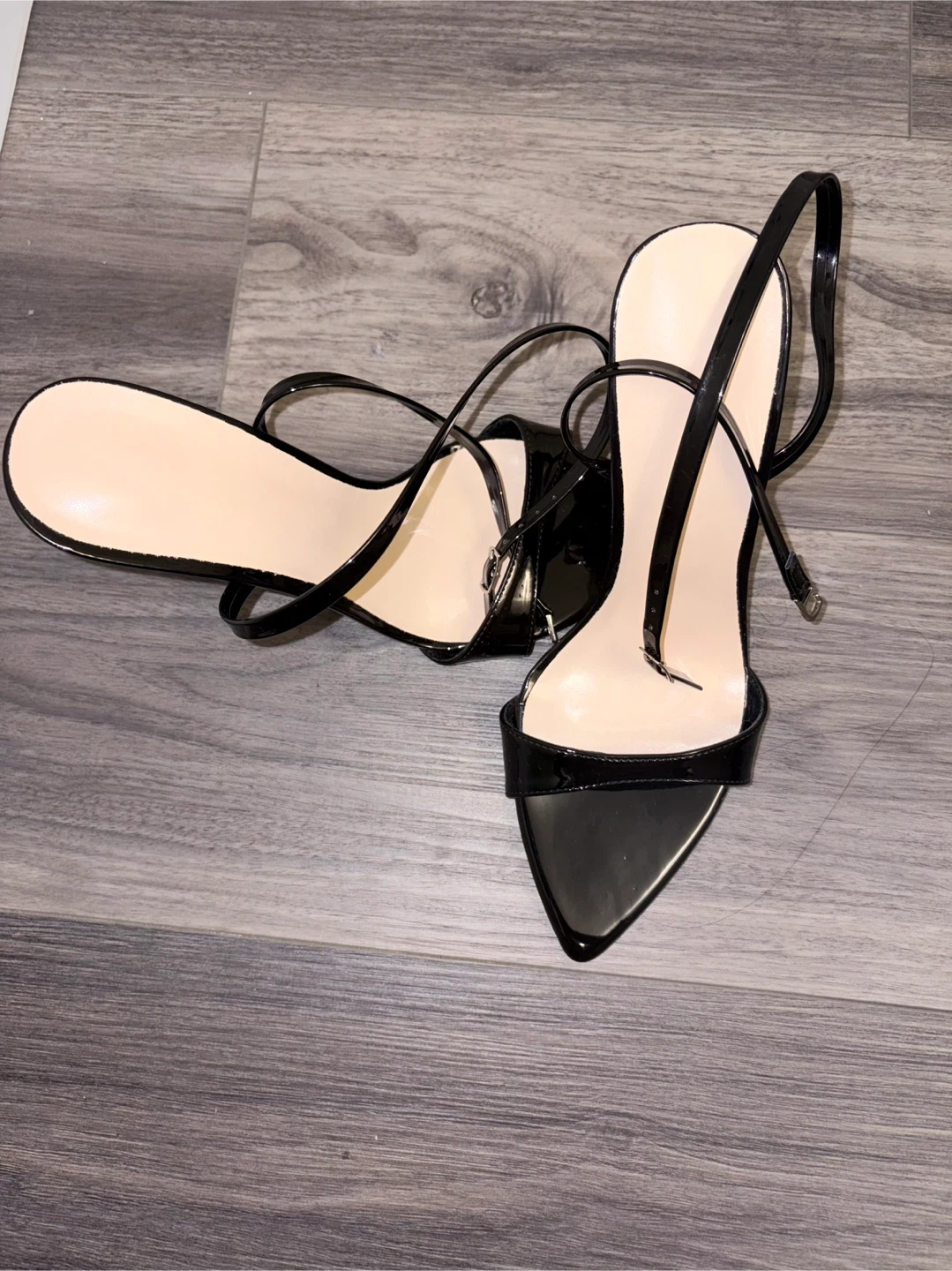 Black Patent Stiletto Heels - photo 3