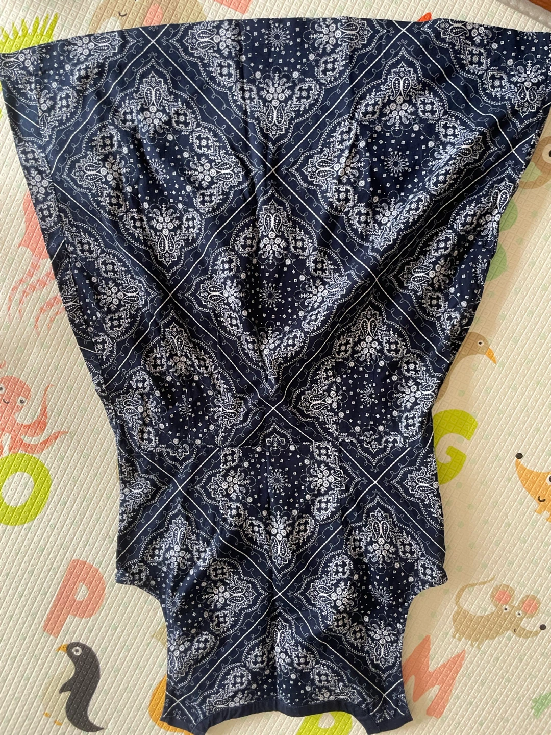 Tommy Hilfiger Navy Paisley Dress Size 8 - photo 3