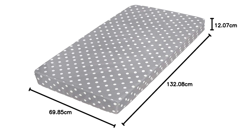 Milliard Hypoallergenic Baby Crib Mattress and Toddler Bed