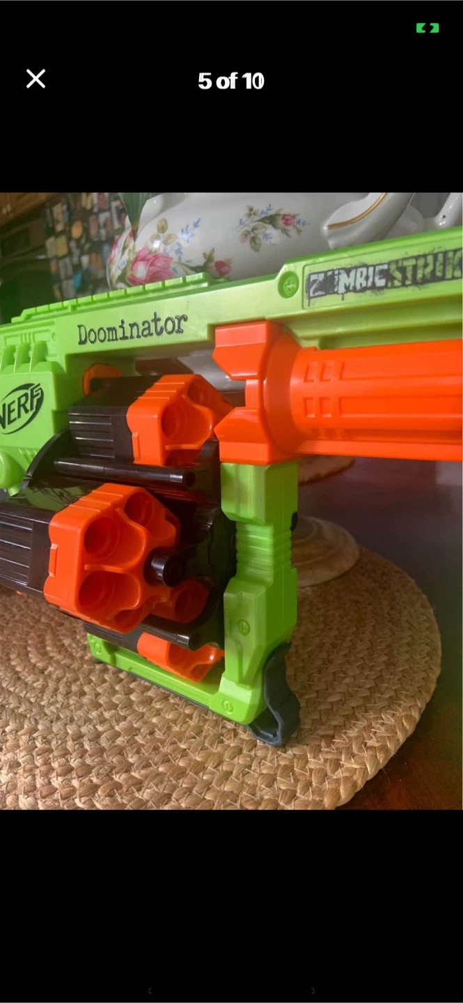 Nerf Zombie Strike Doominator Blaster Toy - photo 5