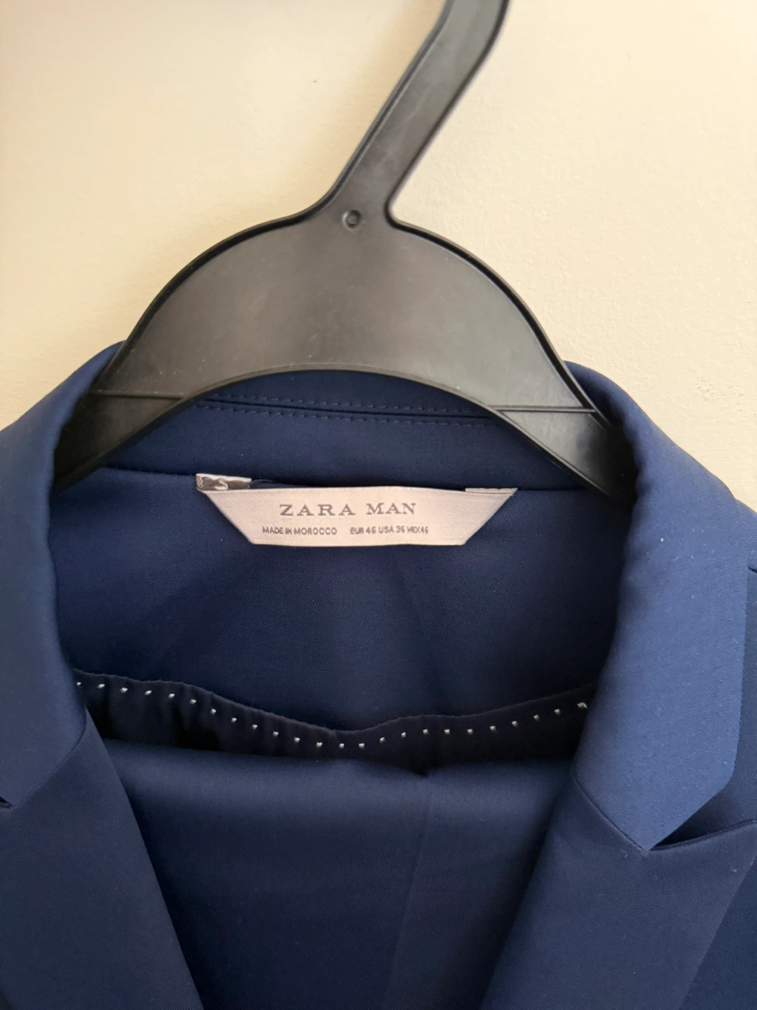 Zara Man Navy Blue Suit - photo 2
