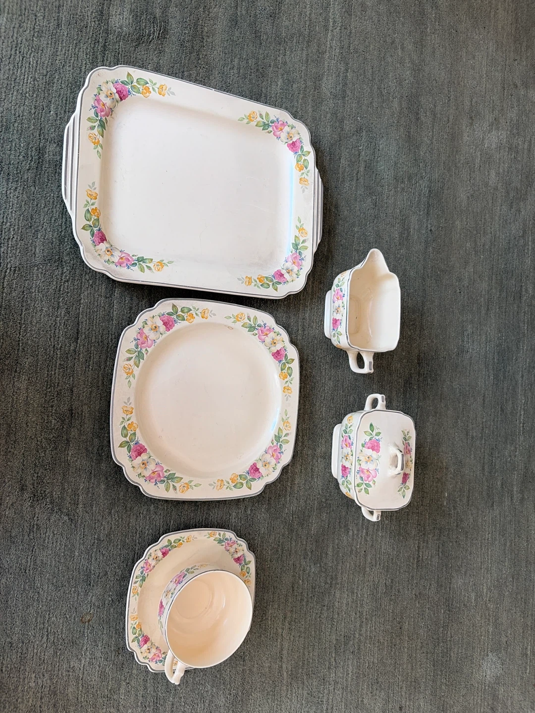 Vintage Set of Dishes