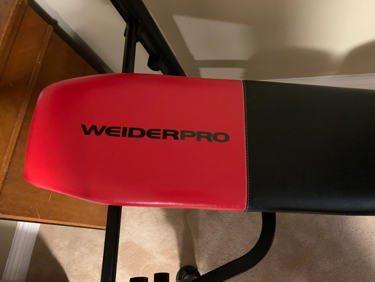 Weiderpro Weight Bench w/4 10lb and 1 35lb Weight - photo 5