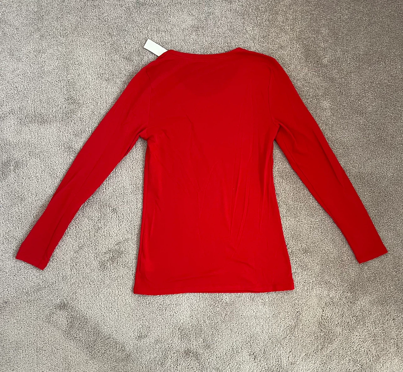 NO BOUNDARIES Red Long Sleeve Top - Size S - photo 2