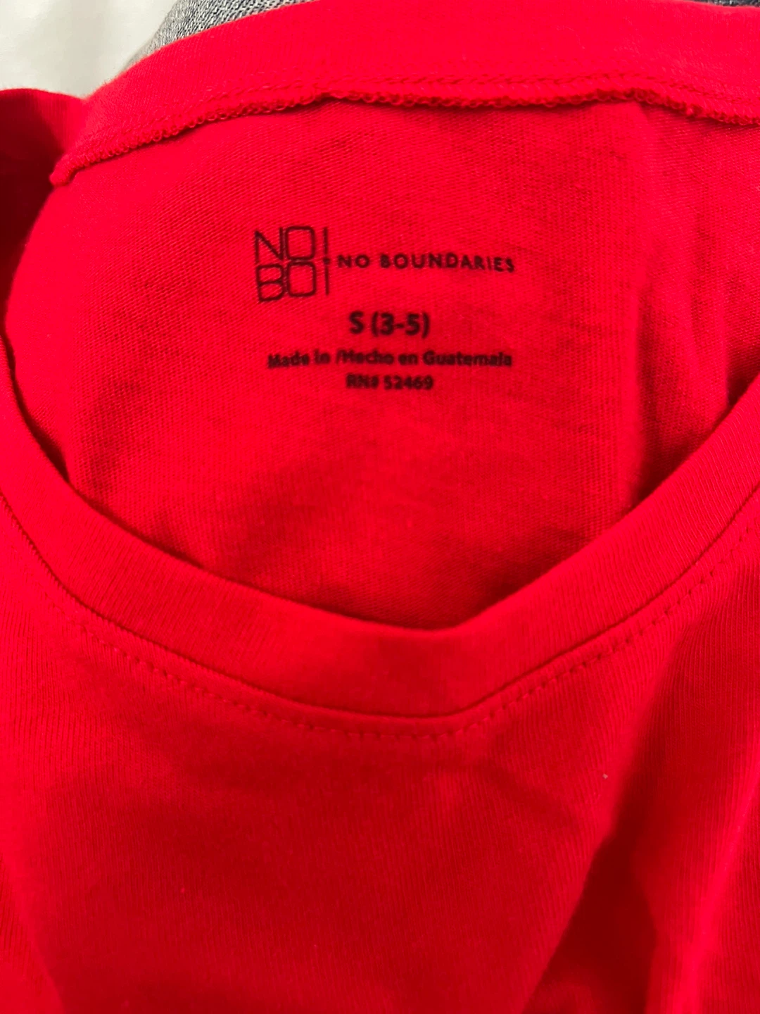 NO BOUNDARIES Red Long Sleeve Top - Size S - photo 3