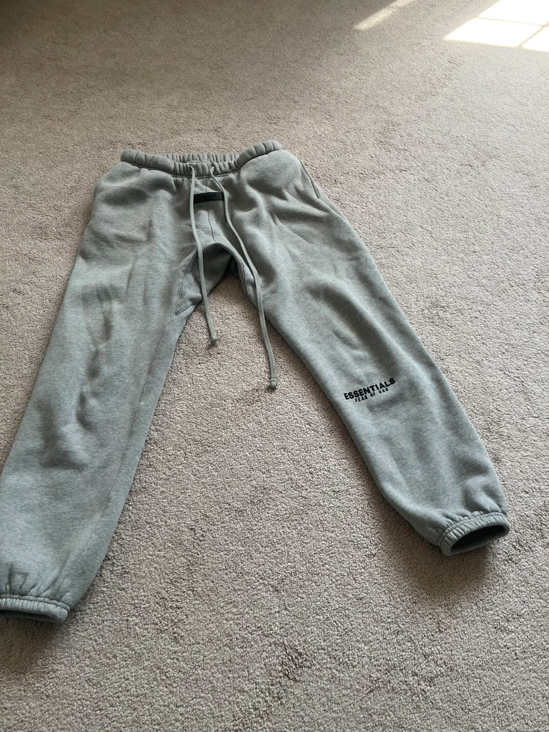 ESSENTIALS Fear of God Grey Sweatpants