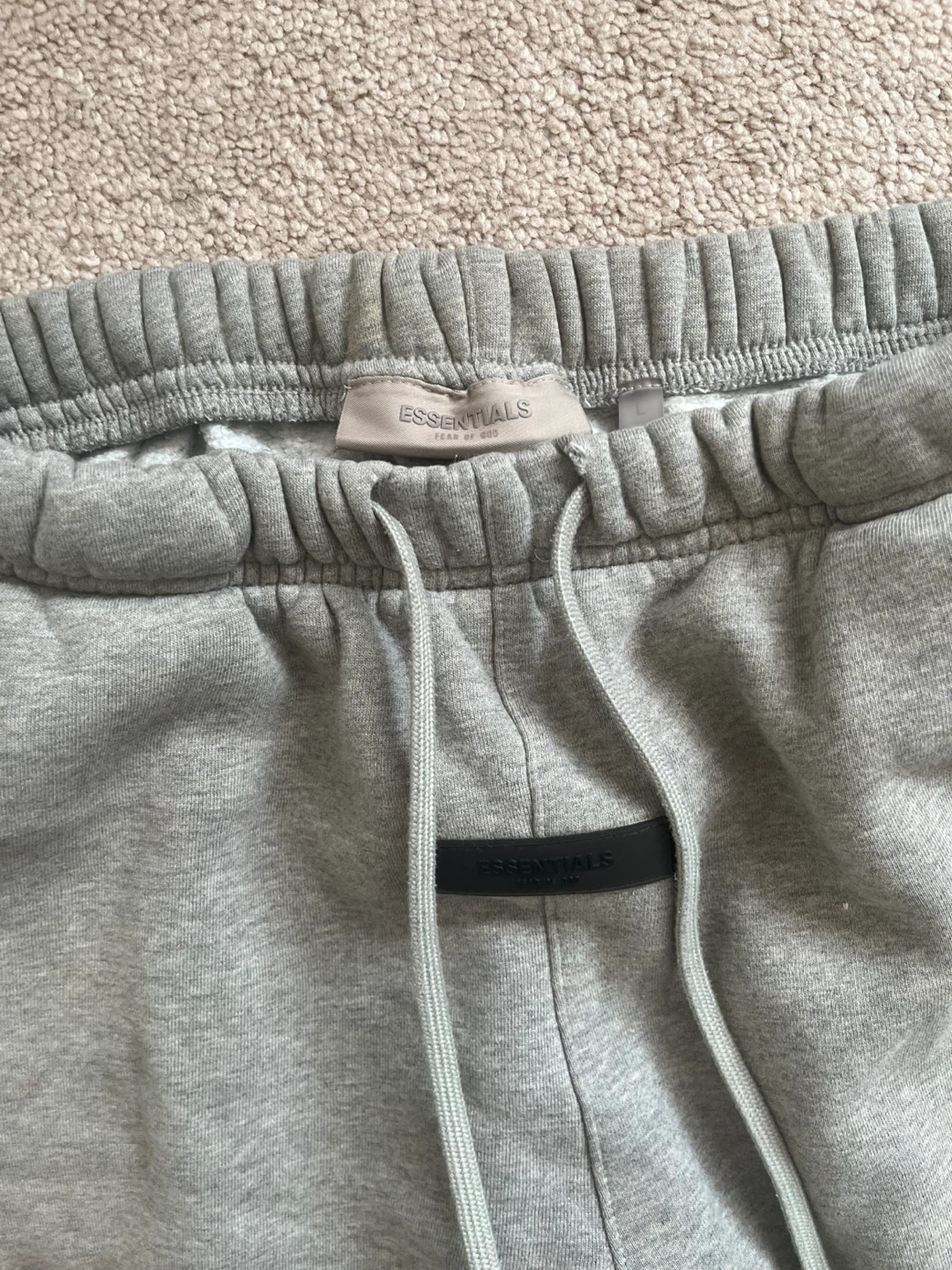 ESSENTIALS Fear of God Grey Sweatpants - photo 2