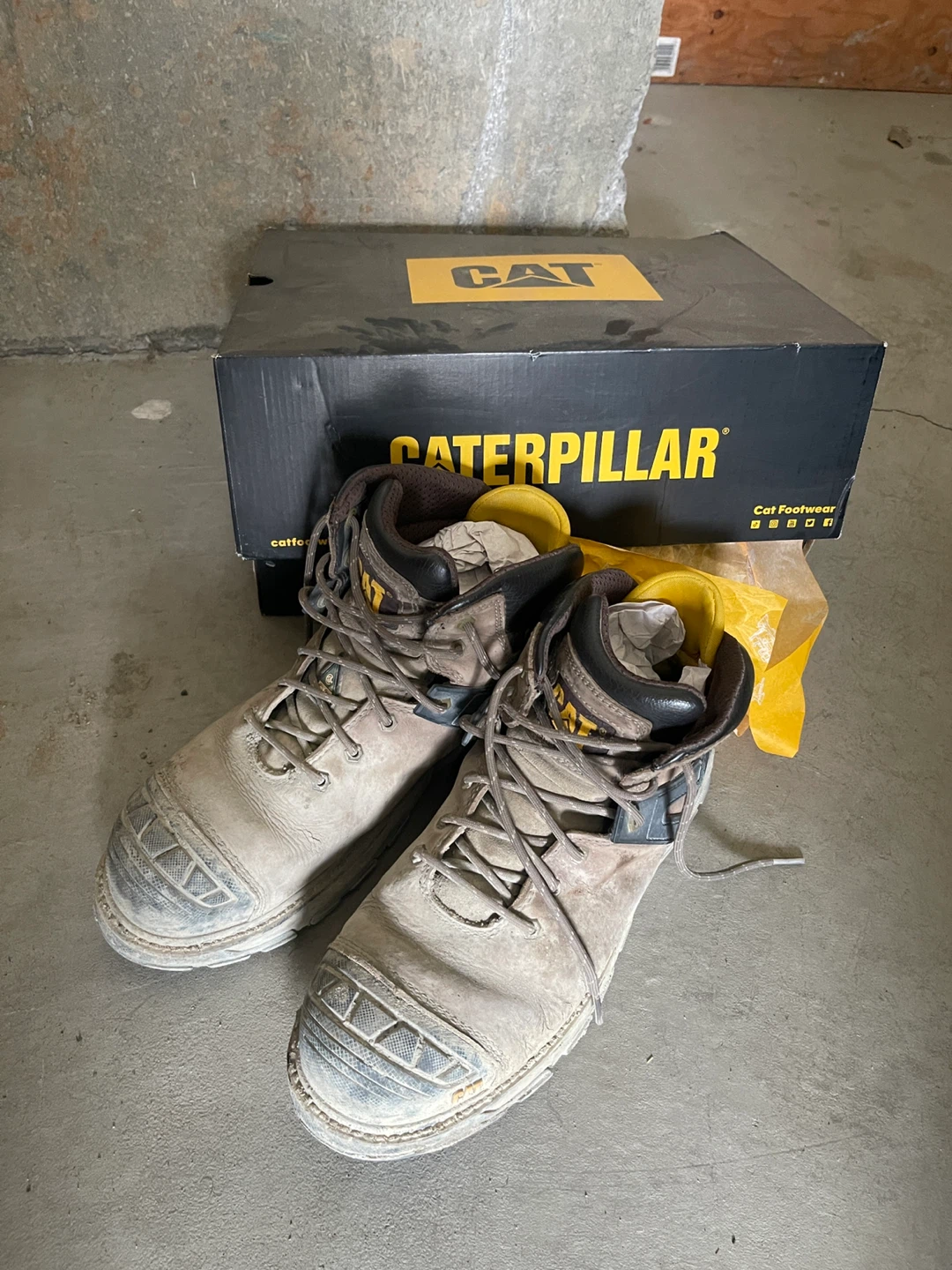 Caterpillar Work Boots - Size 11 Wide