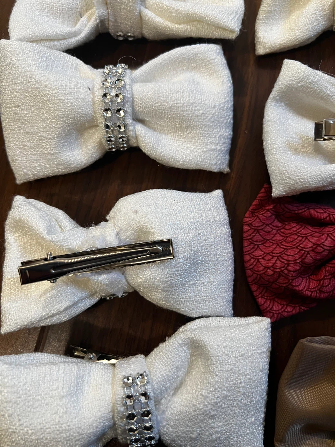 Handmade Hair Bow Clips for Kids - photo 2