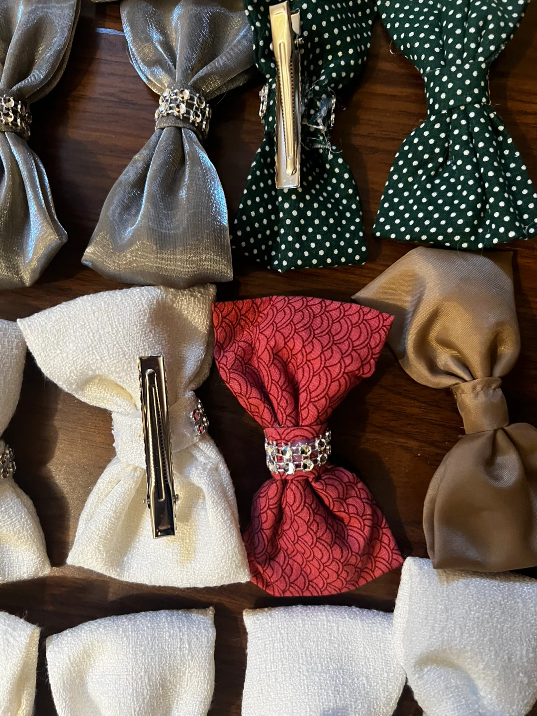 Handmade Hair Bow Clips for Kids - photo 4
