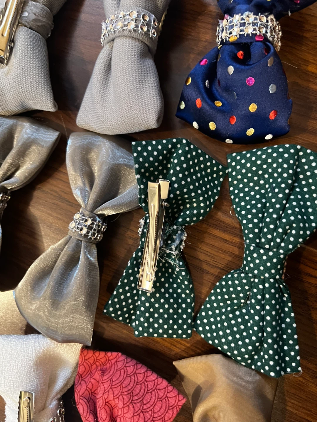 Handmade Hair Bow Clips for Kids - photo 5