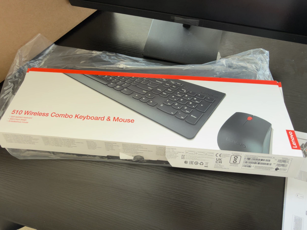 Lenovo 510 Wireless Combo Keyboard & Mouse - photo 2