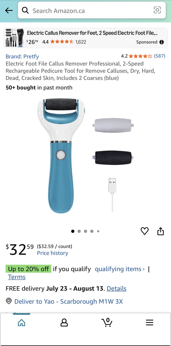 ABODY Rechargeable Electric Callus Remover - photo 3