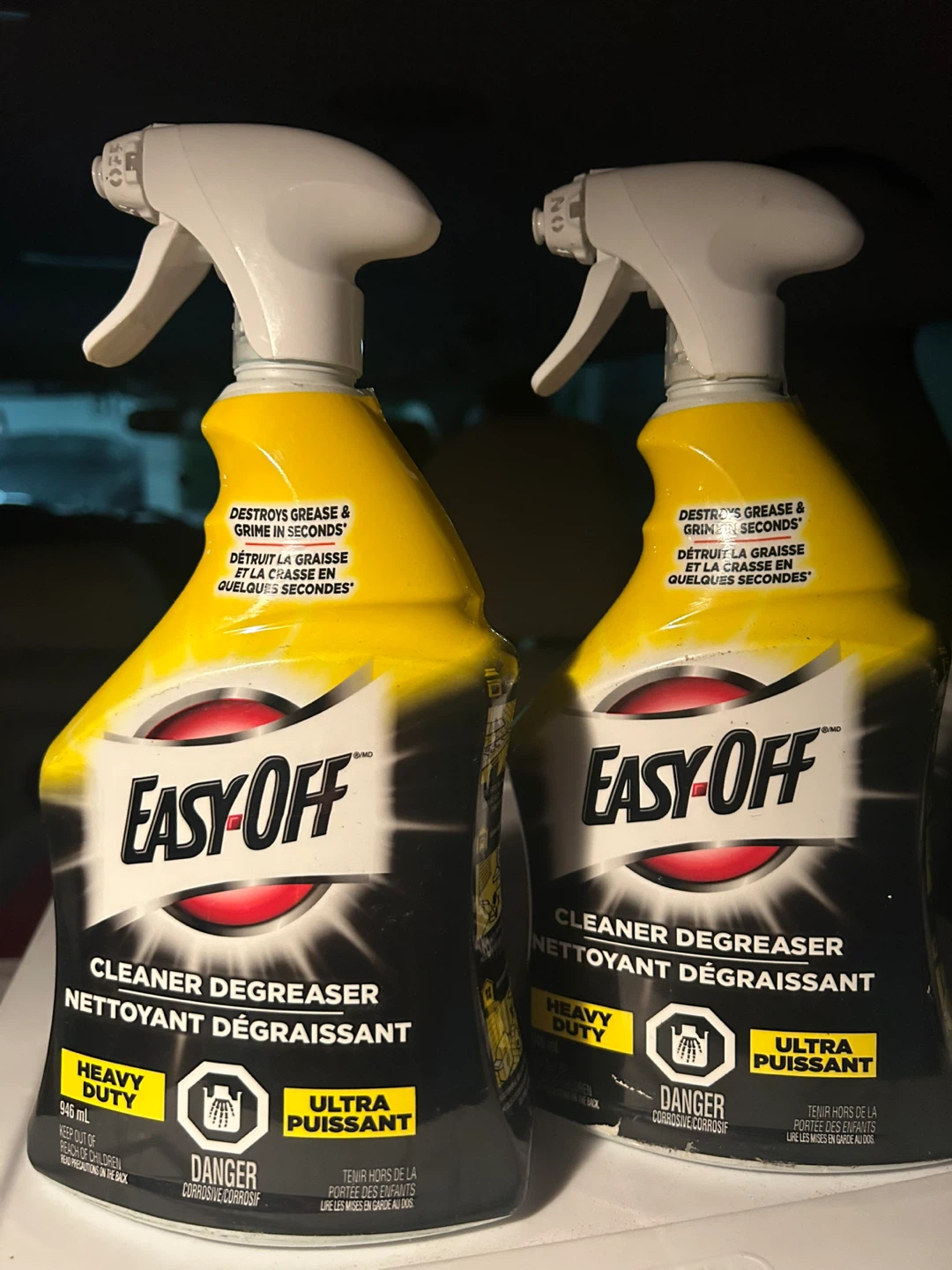 Easy-Off Cleaner Degreaser - 2 x 946 mL bottles