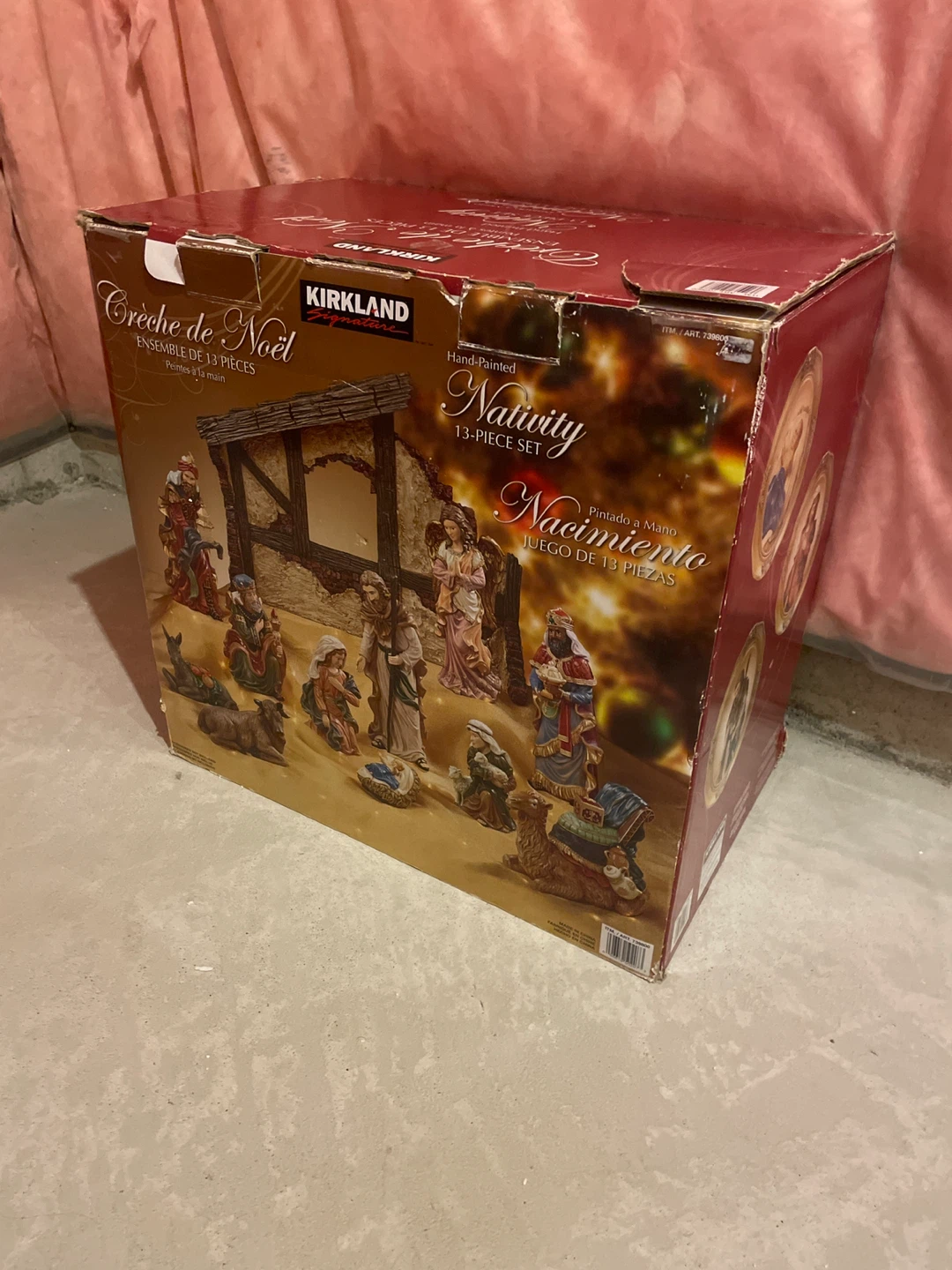 Kirkland Hand-Painted Nativity 13-Piece Set - photo 2