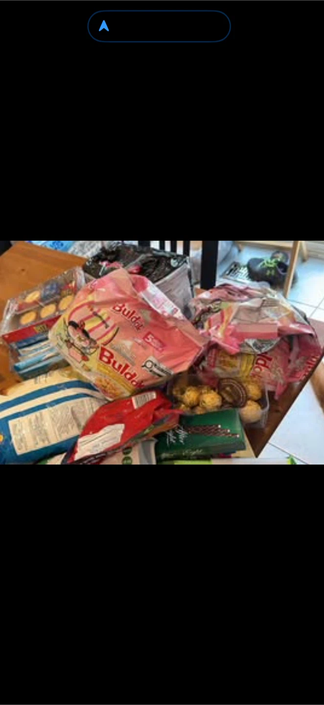 Free. Pantry food.