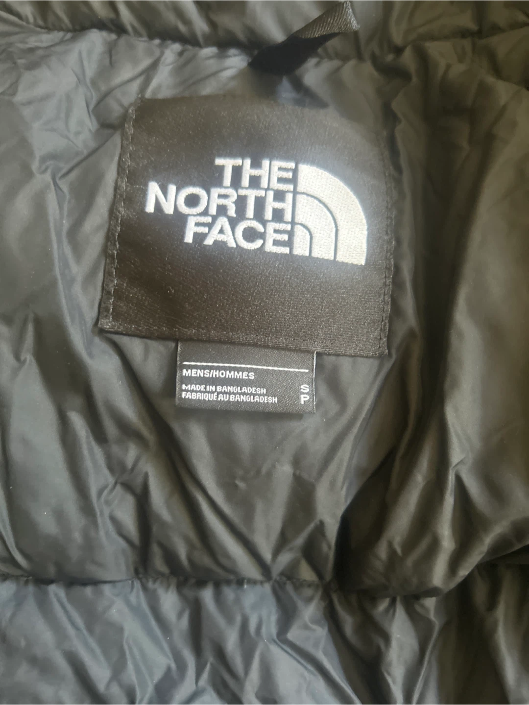 The North Face Puffer Vest - Black - Size S