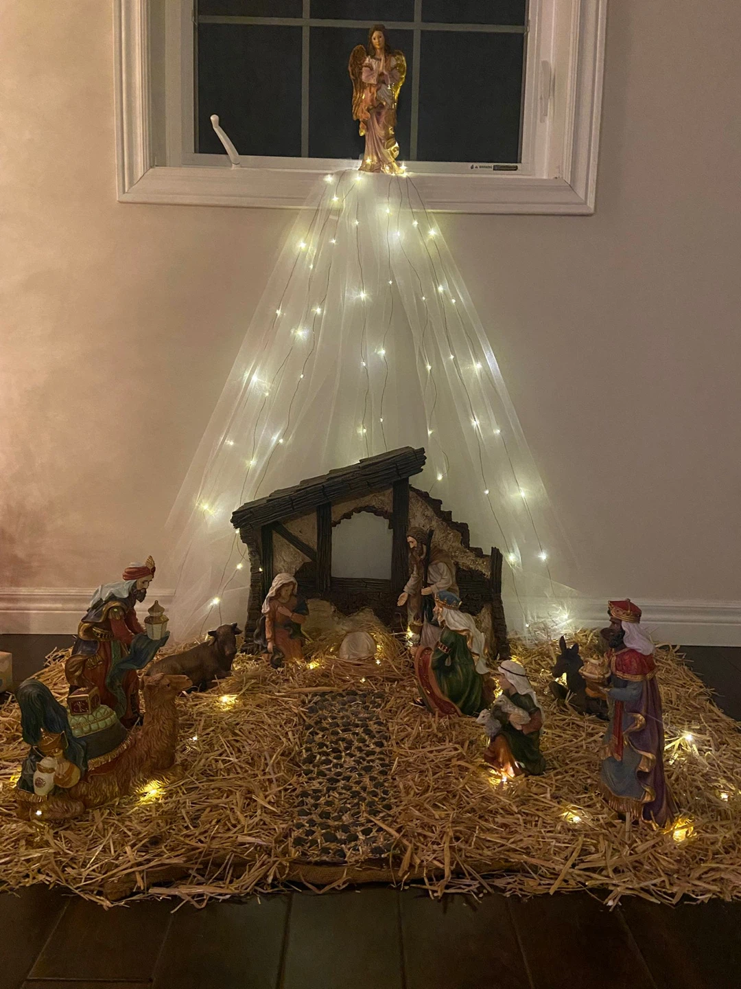 Kirkland Hand-Painted Nativity 13-Piece Set - photo 4