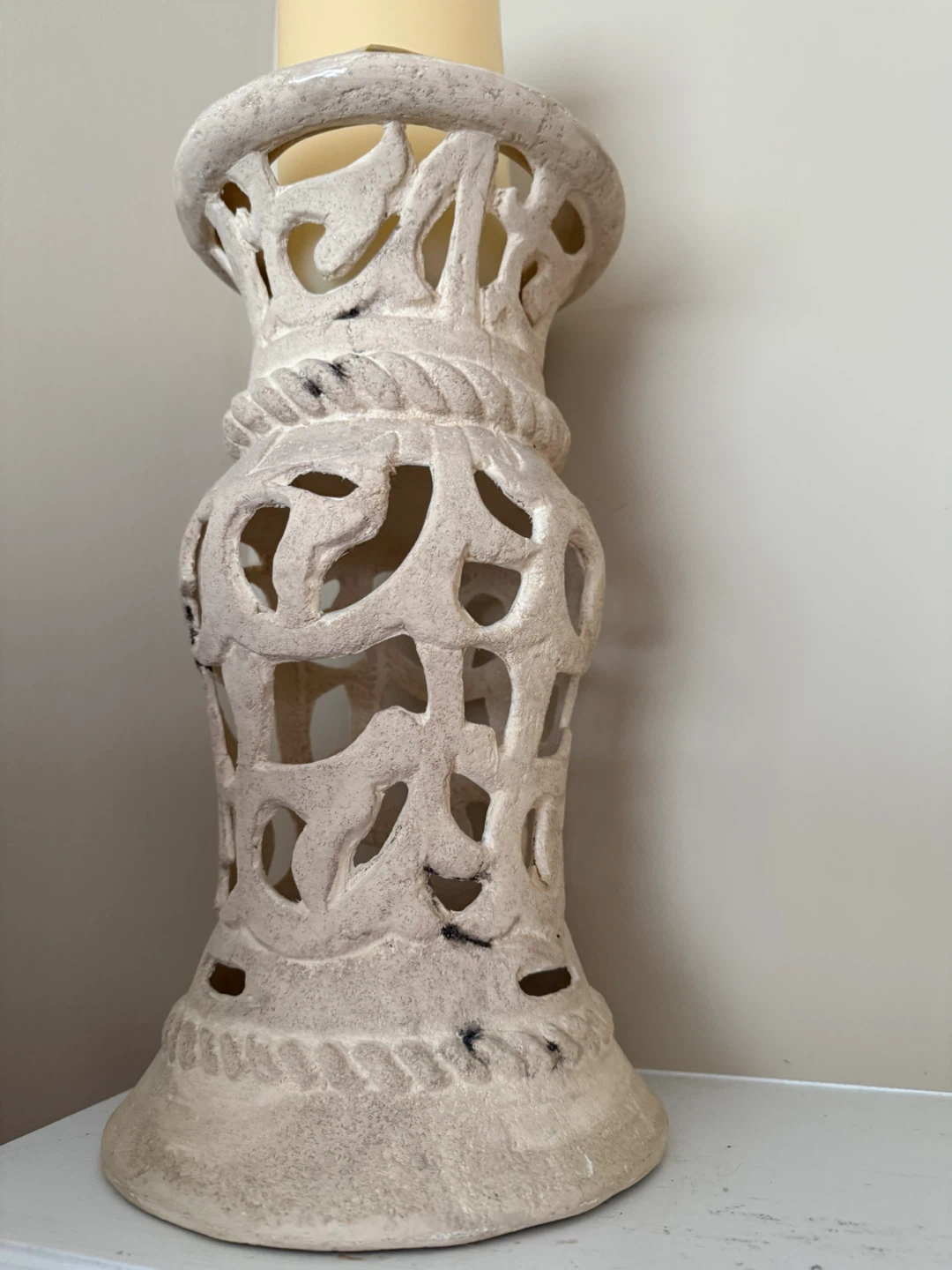 Carved Candle Holders -2