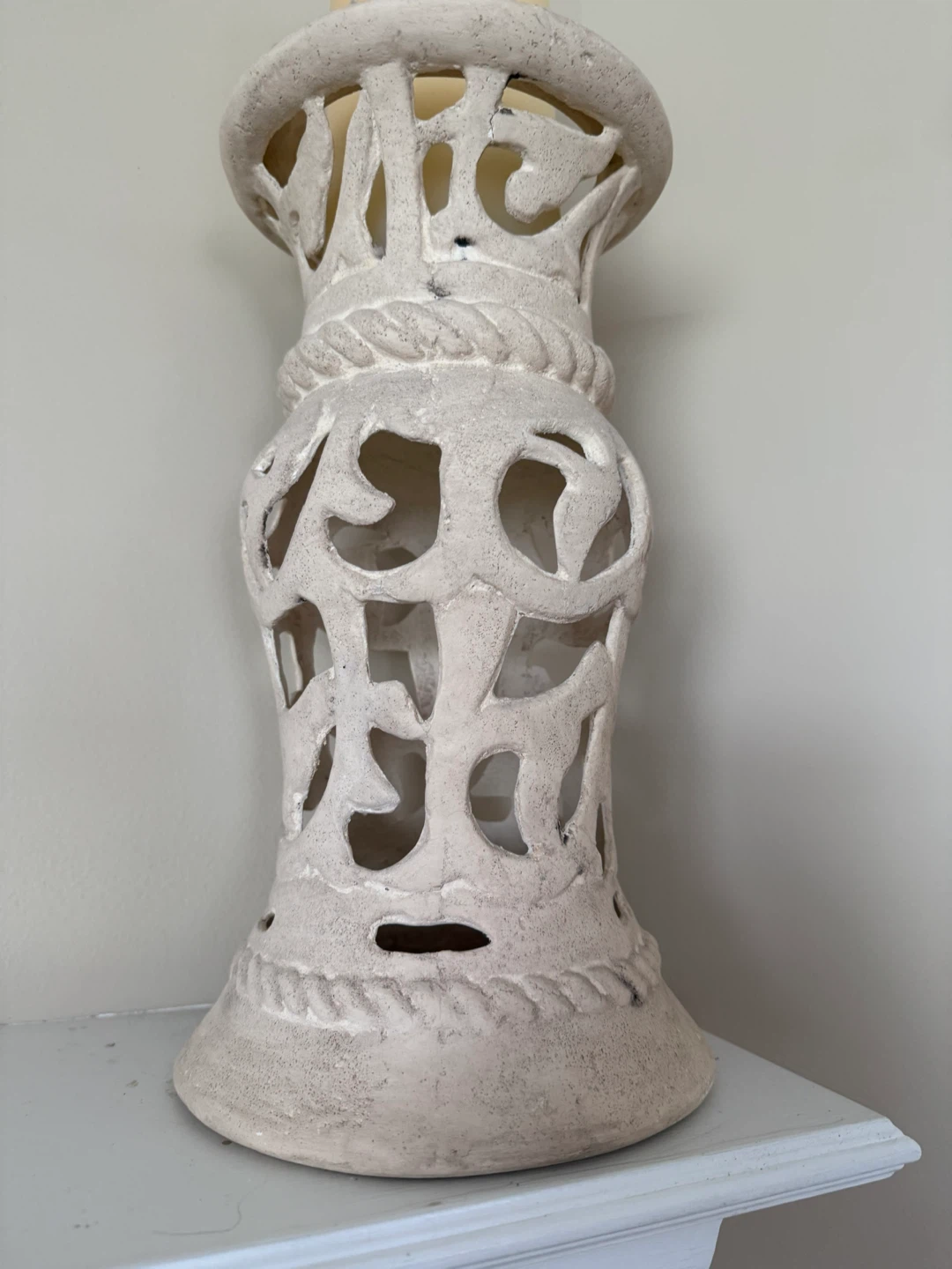 Carved Candle Holders -2 - photo 2