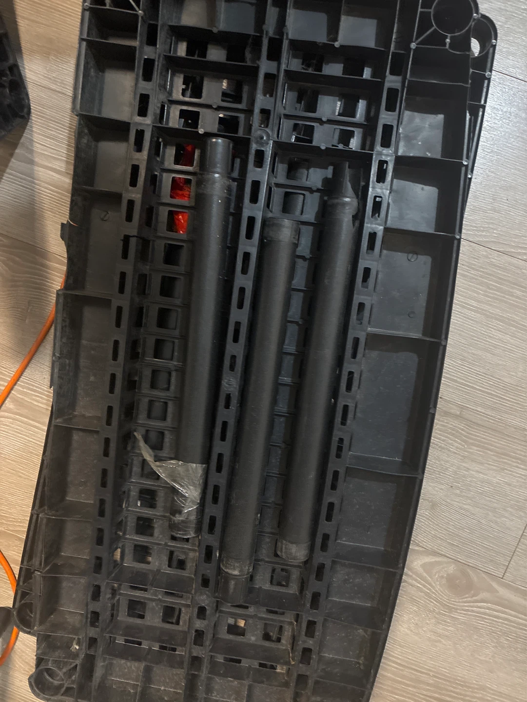 Black Plastic Shelf - photo 2