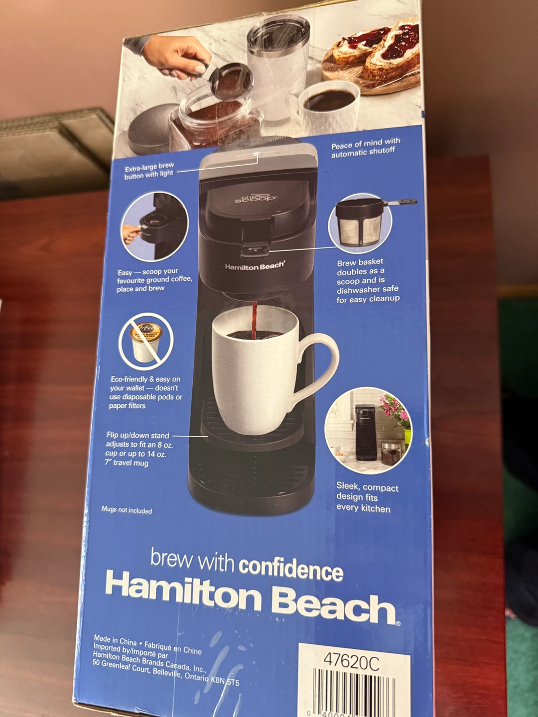 Hamilton Beach The Scoop Single Serve Coffee Maker