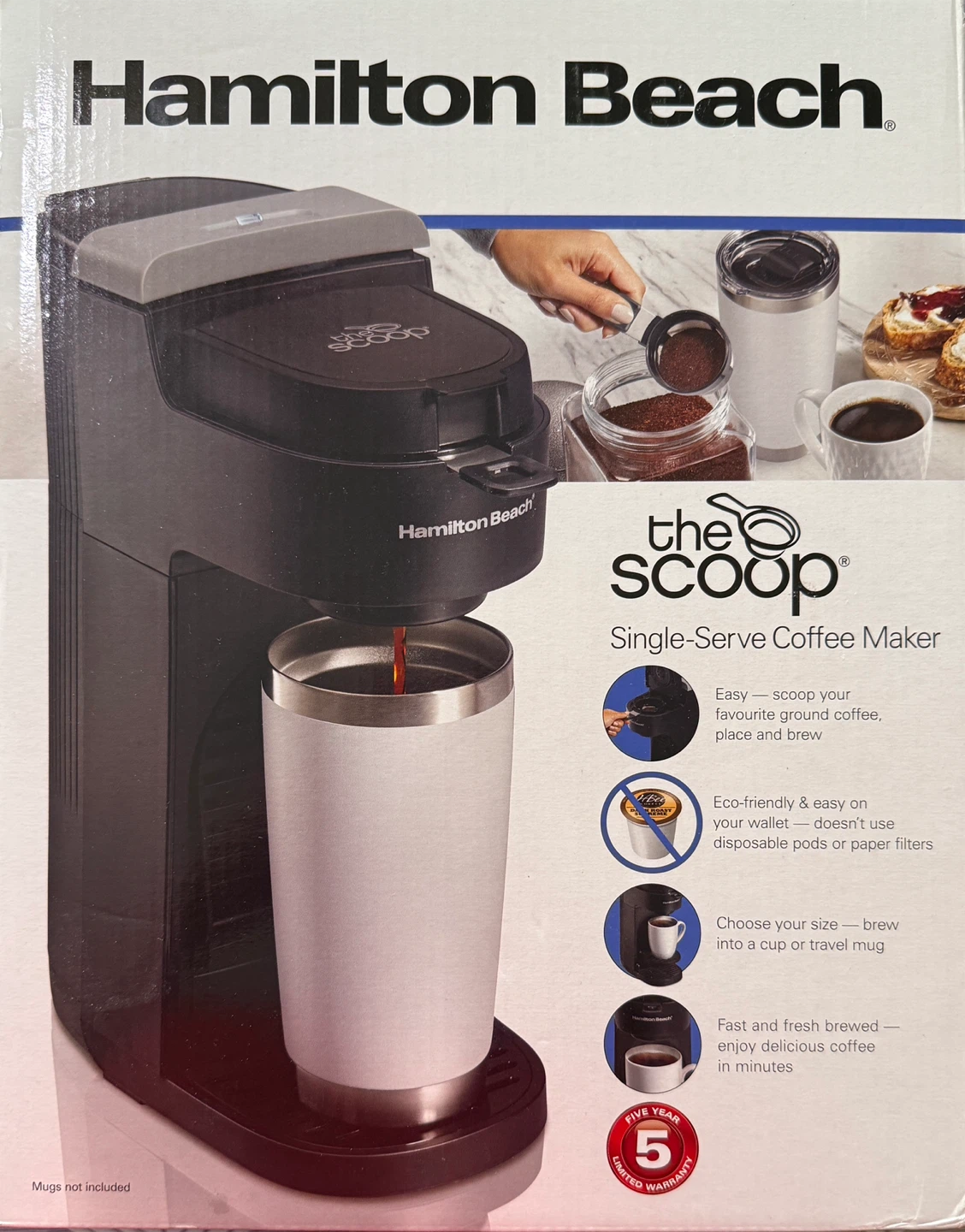 Hamilton Beach The Scoop Single Serve Coffee Maker - photo 3