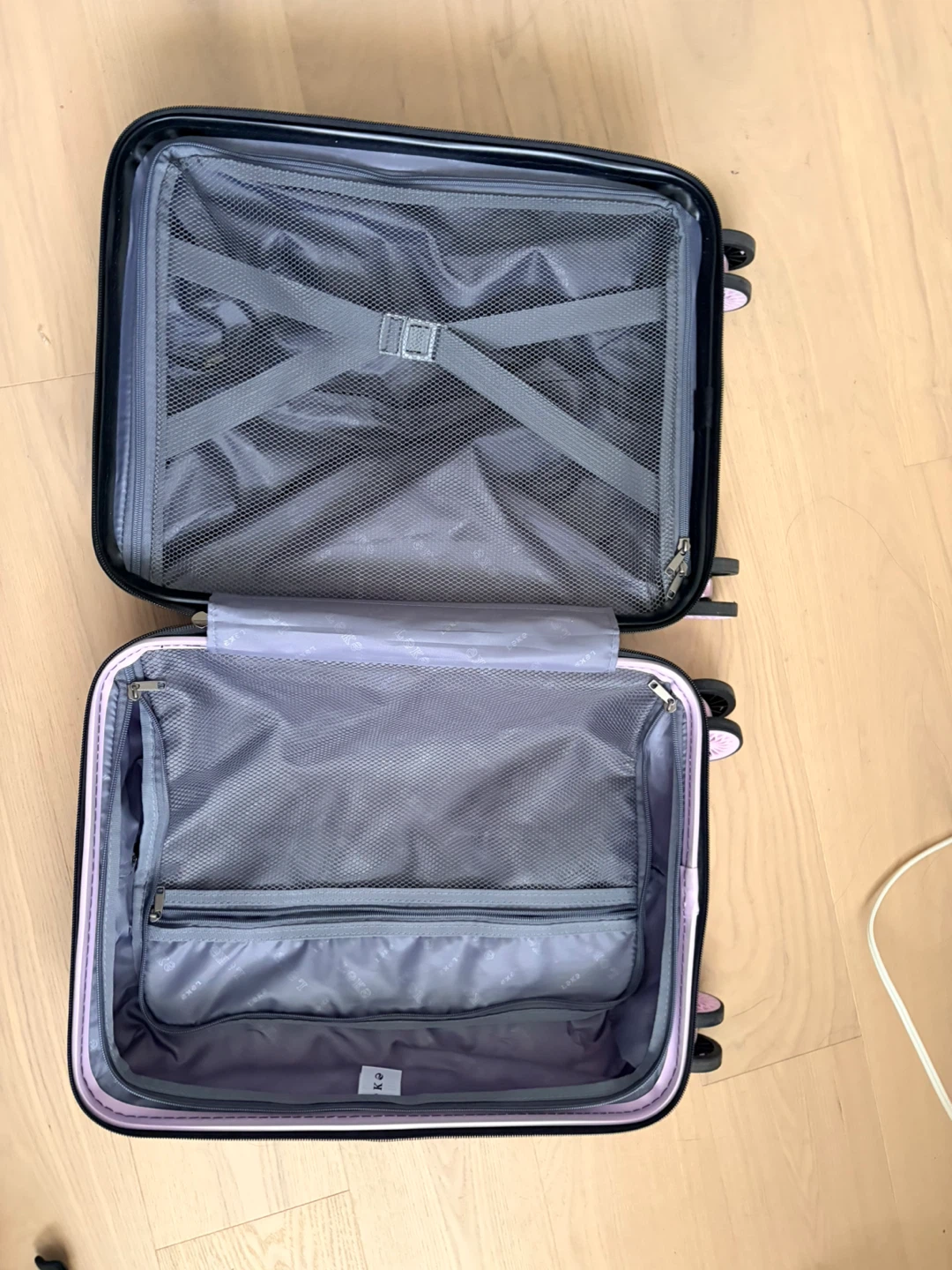 LEKE Hardside Carry-On Luggage - Lavender - photo 4