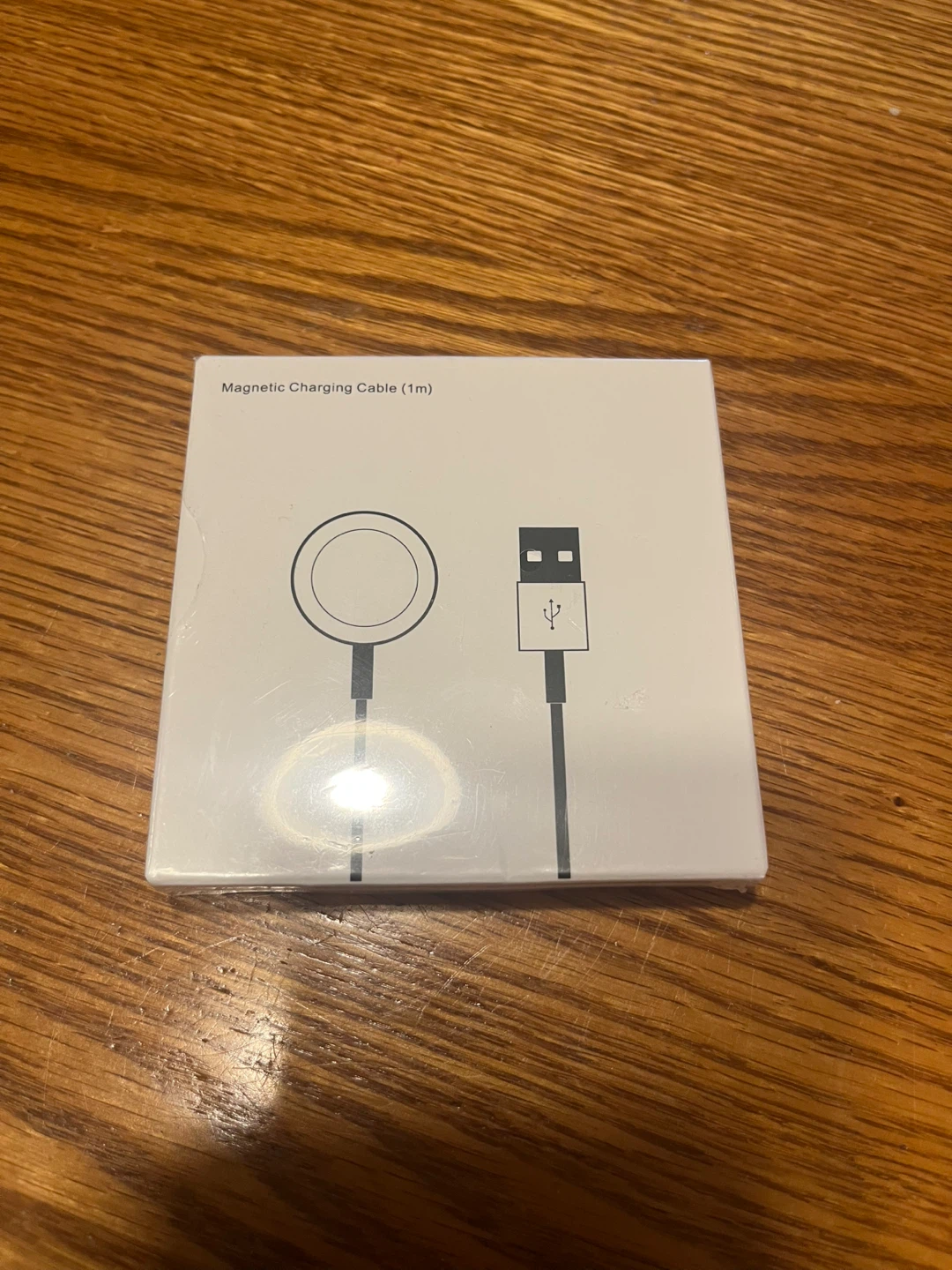 Magnetic charging cable for watch