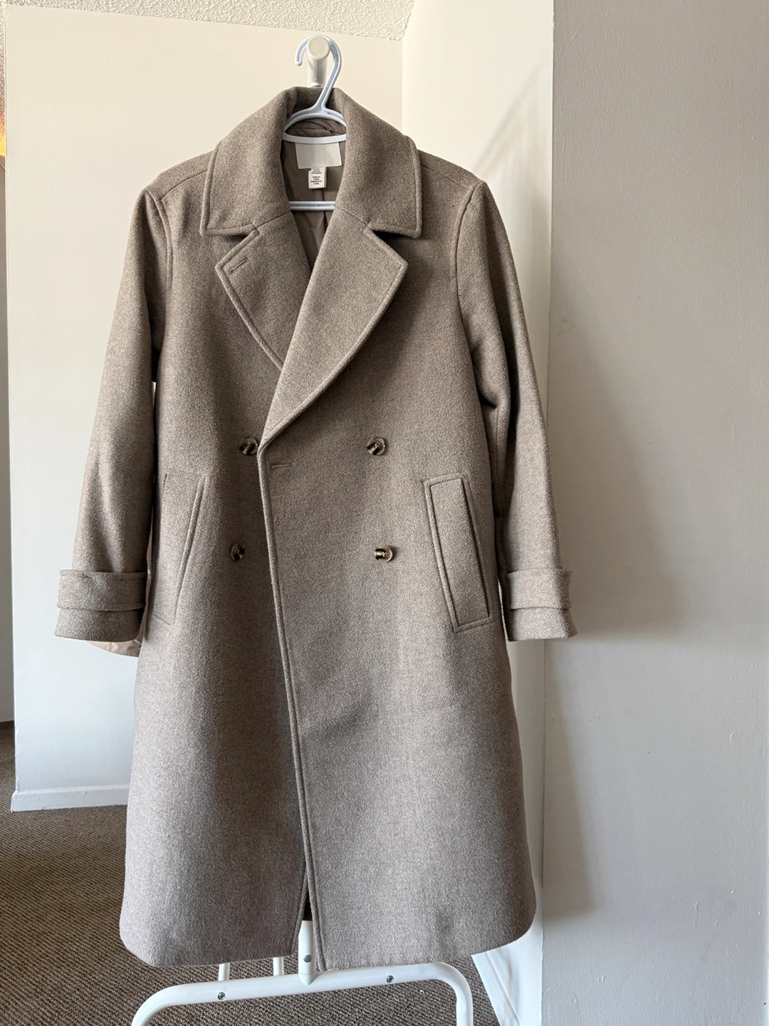 H&M Coat - Taupe