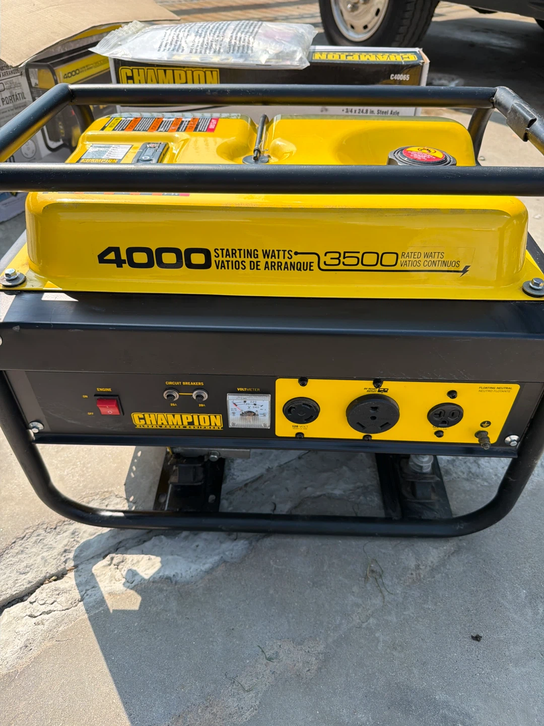 Champion 4000 Starting Watts Generator - photo 3