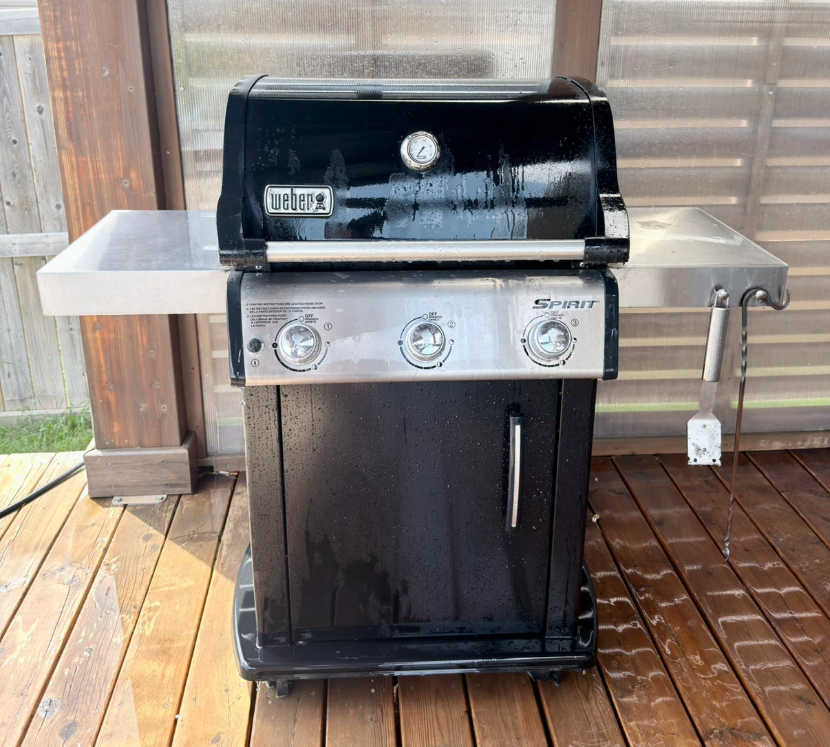 Weber Spirit Propane BBQ