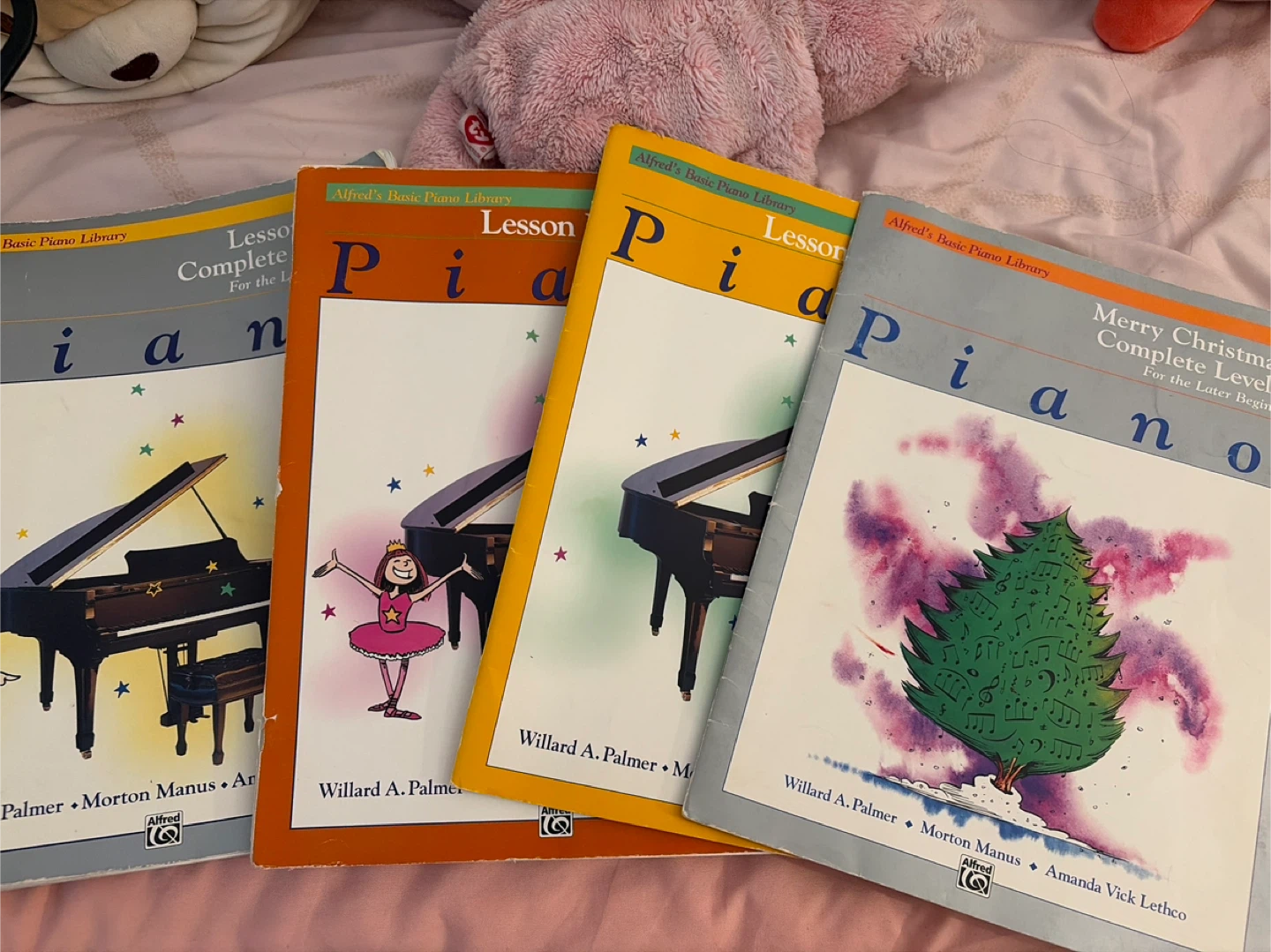 Alfred's Basic Piano Library Lesson Books