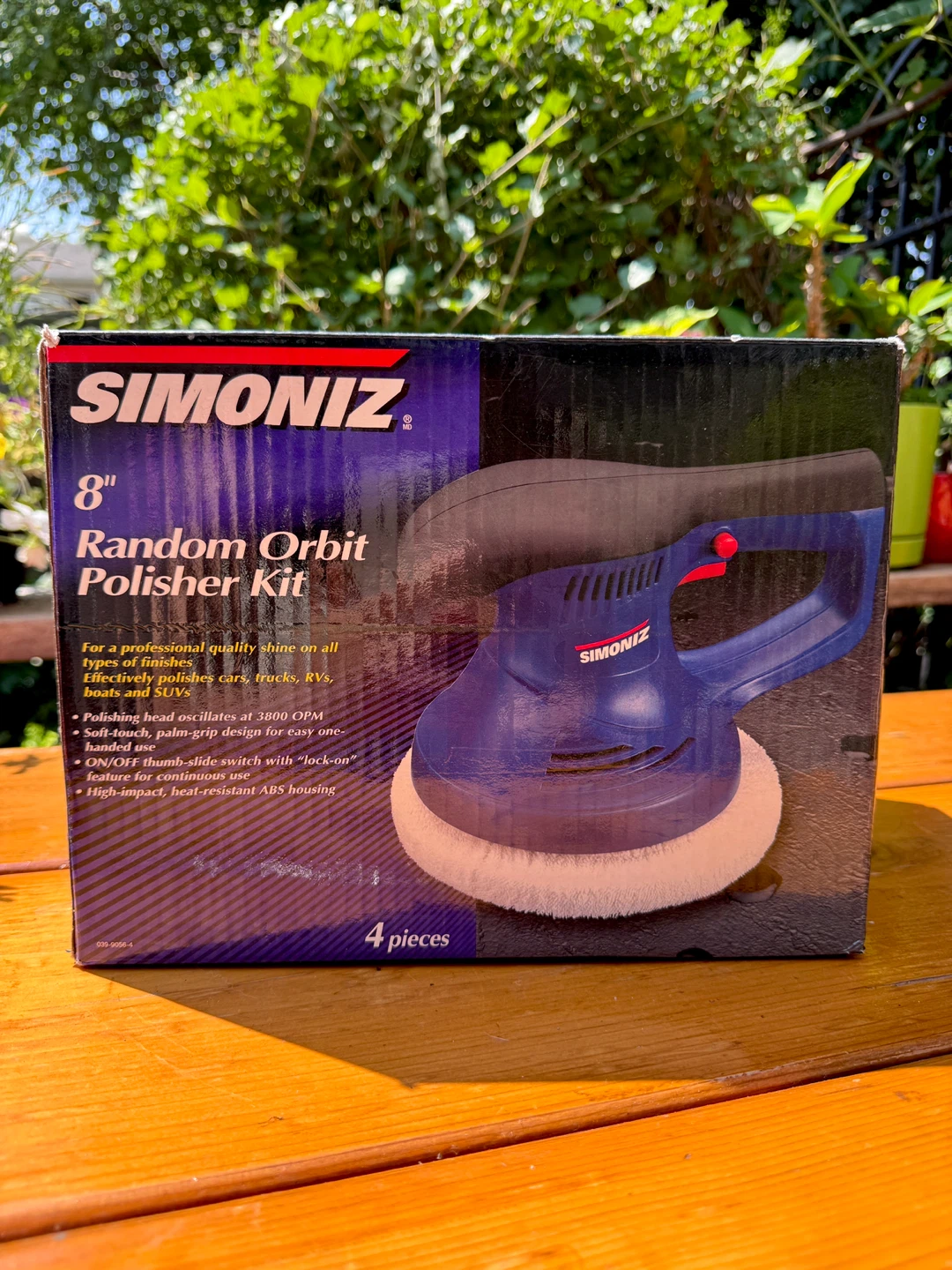 Brand New SIMONIZ 8” Random Orbit Polisher Kit