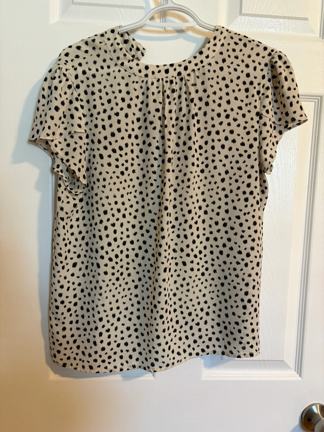 Forever 21 Dalmatian Print Blouse
