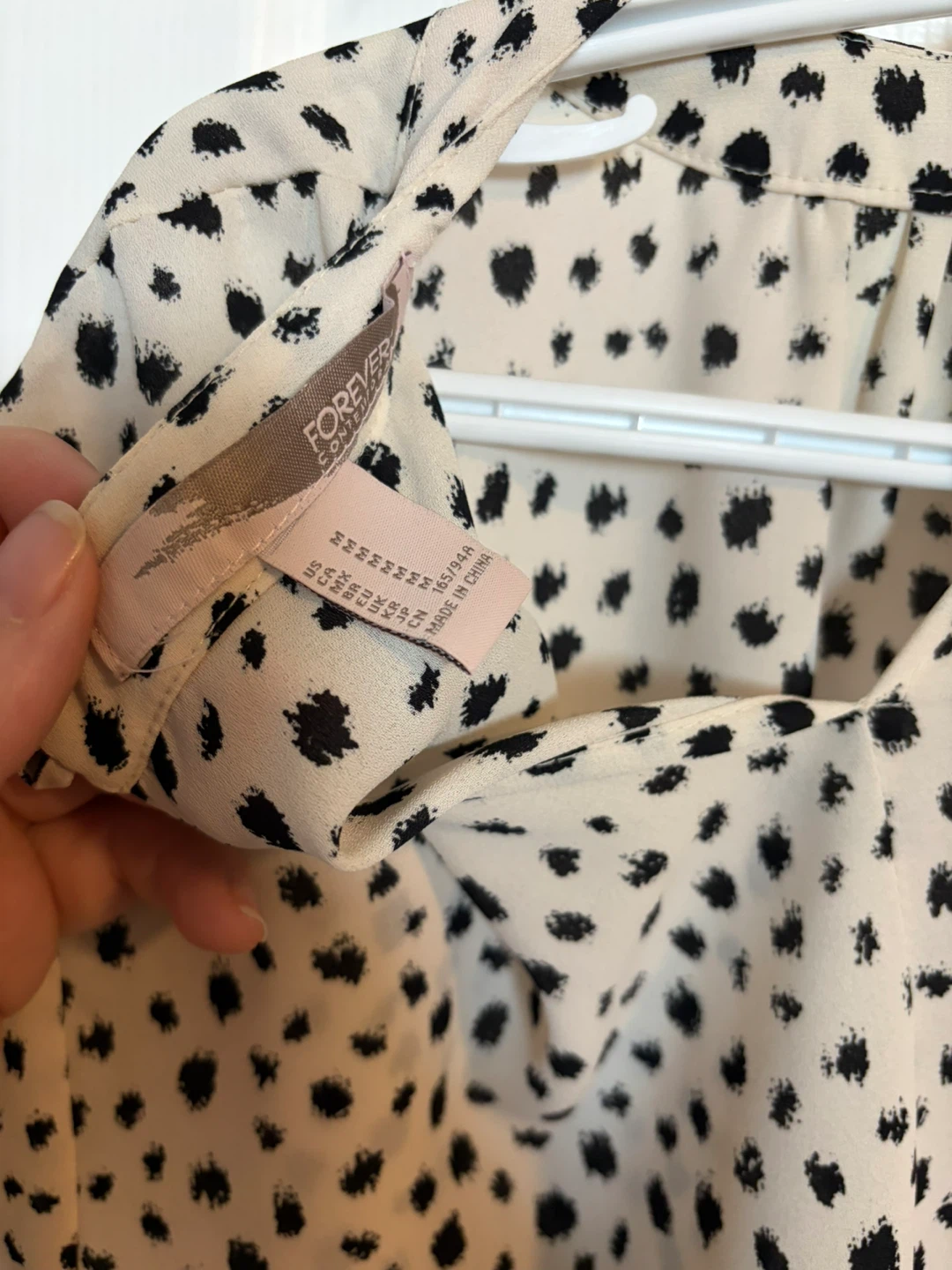 Forever 21 Dalmatian Print Blouse - photo 5