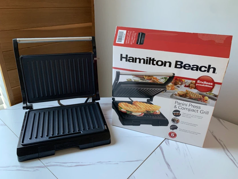 (Must go) Hamilton Beach Panini Press & Compact Grill