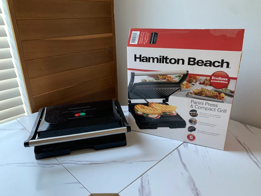 (Must go) Hamilton Beach Panini Press & Compact Grill - photo 2