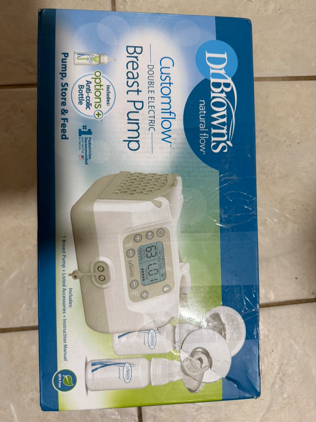 Dr. Brown's Customflow Double Electric Breast Pump - photo 2
