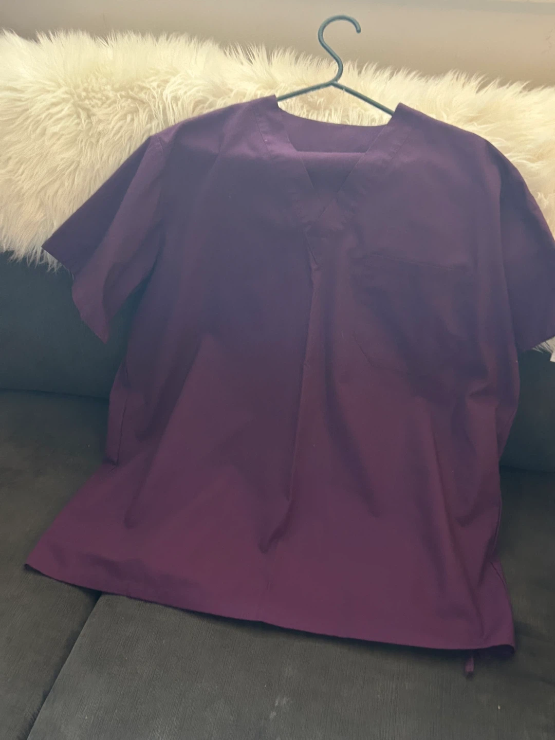 Purple Scrub Top and pants