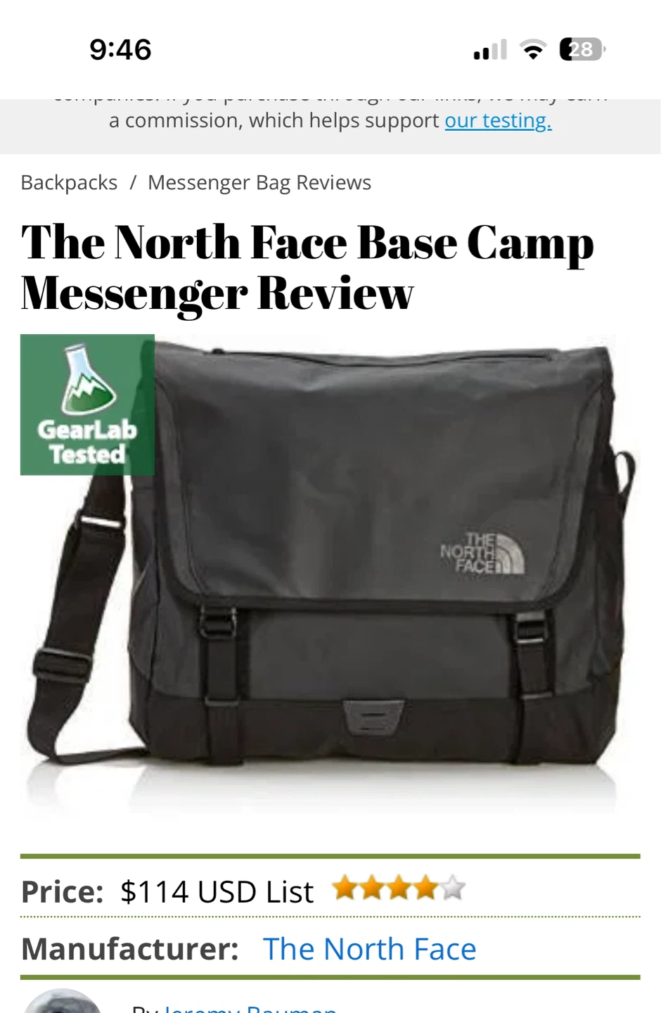 The North Face Messenger Bag - photo 5