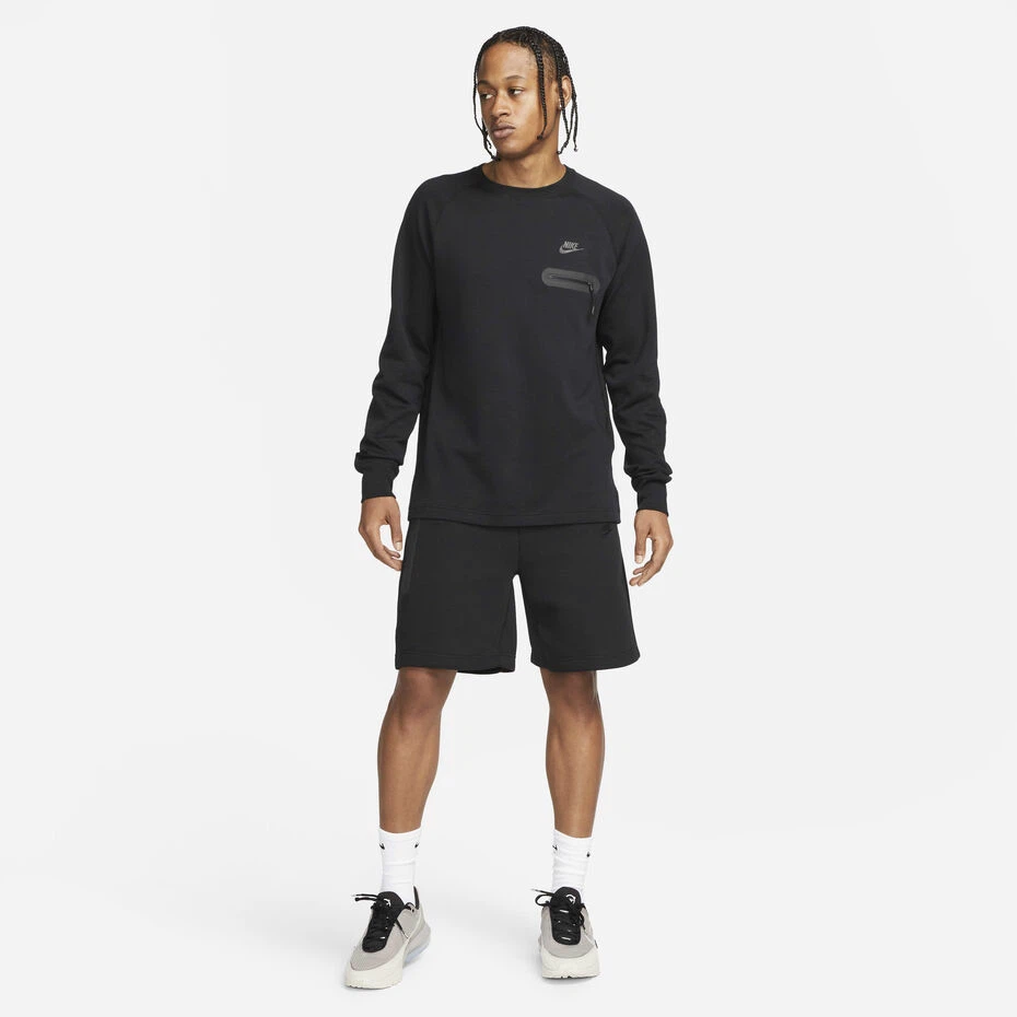 Nike Tech Fleece Black Crewneck - photo 2