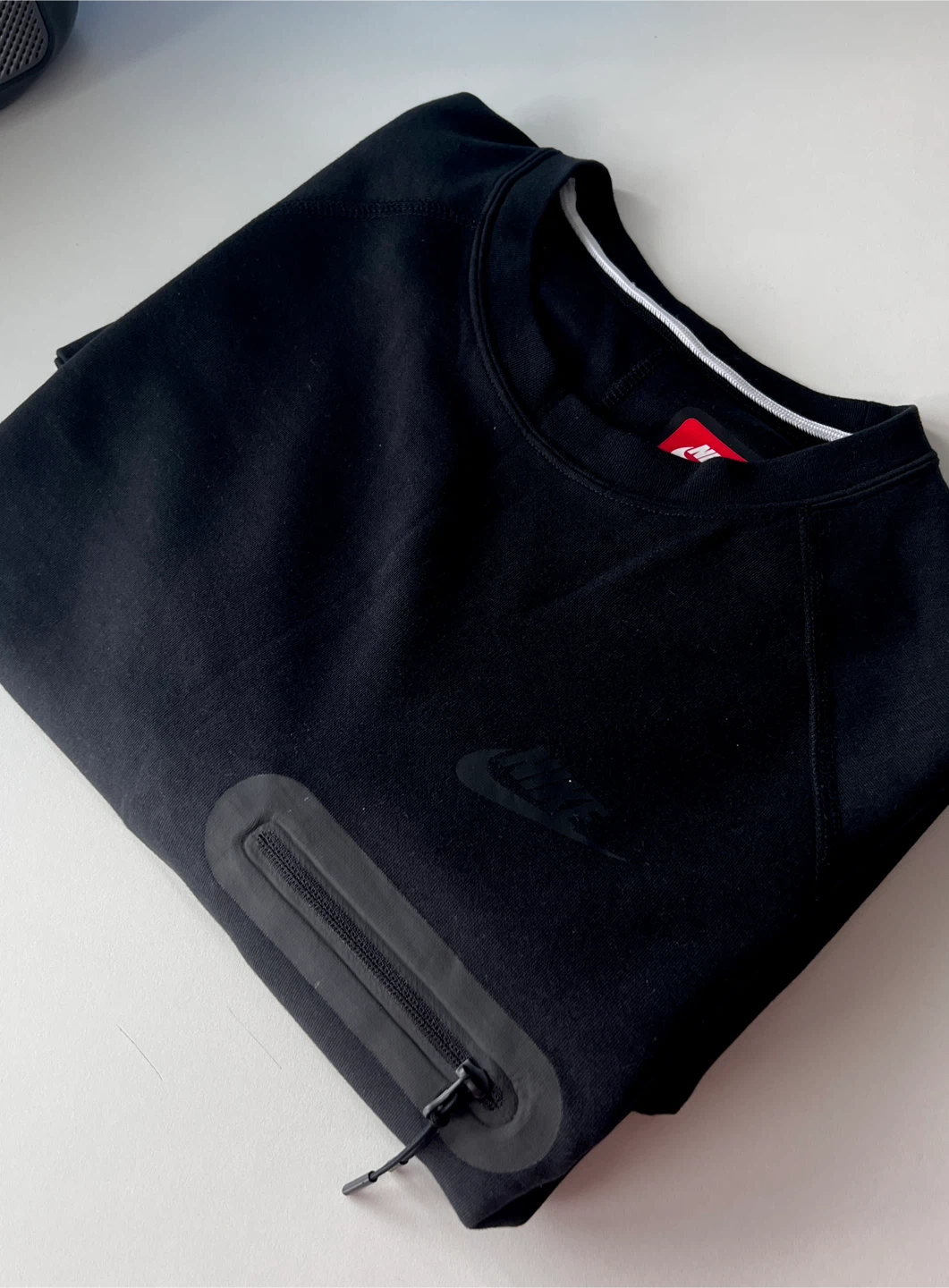 Nike Tech Fleece Black Crewneck - photo 4