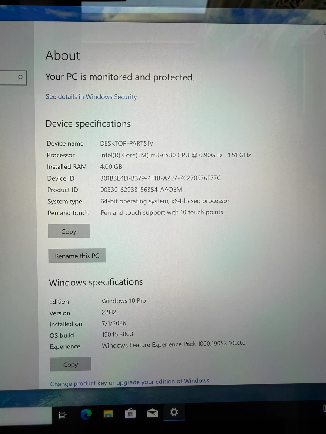Microsoft Surface Pro 4/4GB RAM/128GB SSD/Touchscreen - photo 3