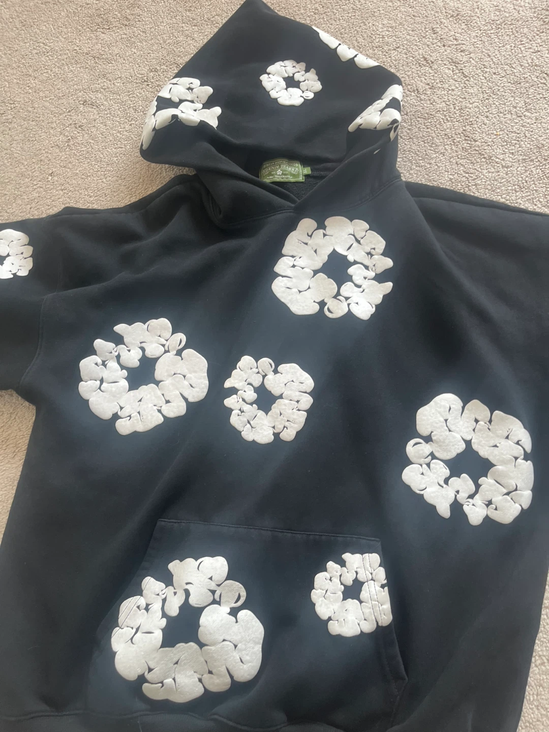 Denim Tears Hoodie Black XL