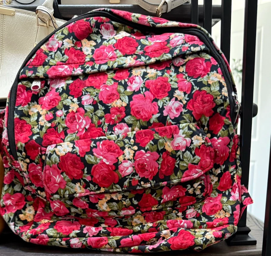 Floral Backpack
