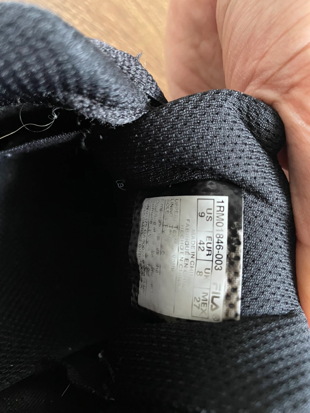 Fila Black Running Shoes - photo 4