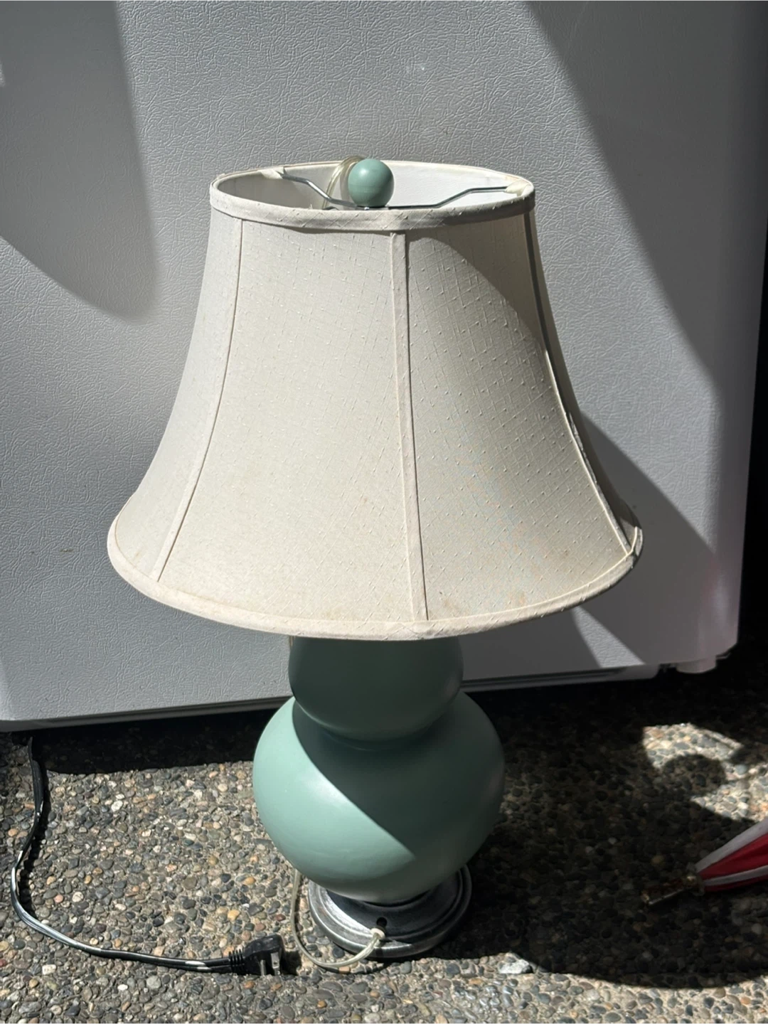 Vintage double gourd lamp