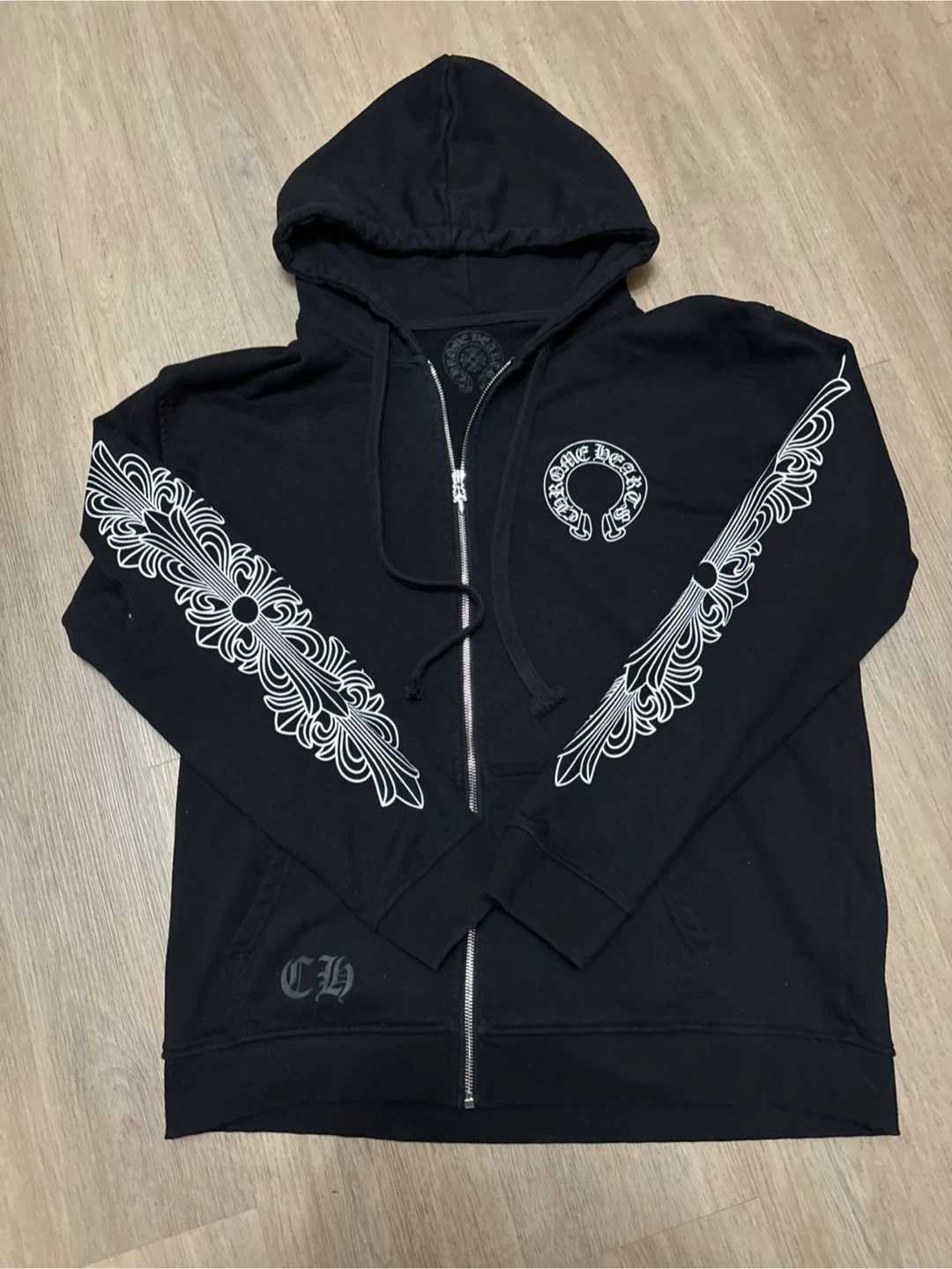 Chrome Hearts Zip-Up Hoodie